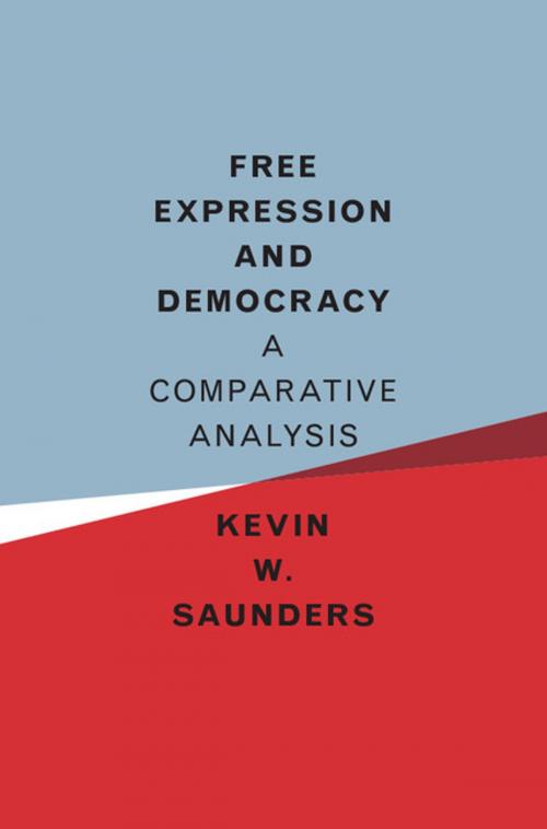 Cover of the book Free Expression and Democracy by Kevin W. Saunders, Cambridge University Press