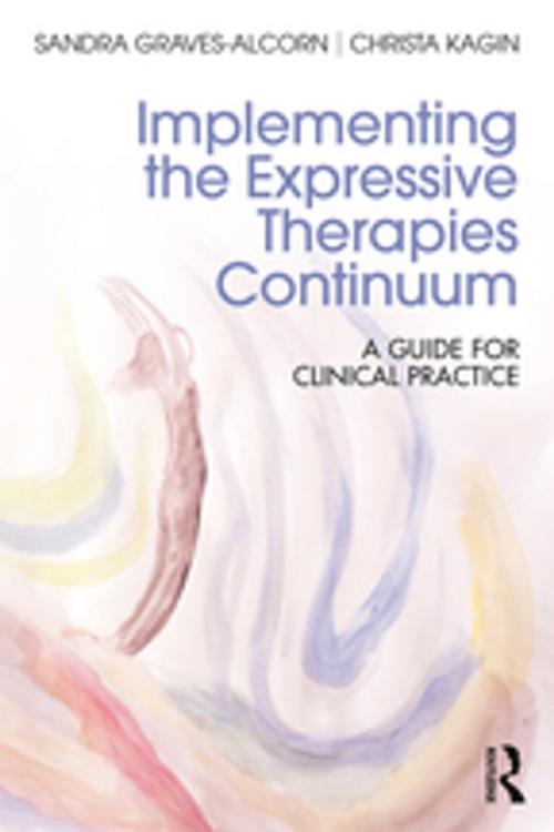 Cover of the book Implementing the Expressive Therapies Continuum by Sandra Graves-Alcorn, Christa Kagin, Taylor and Francis