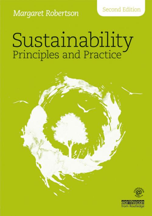 Cover of the book Sustainability Principles and Practice by Margaret Robertson, Taylor and Francis