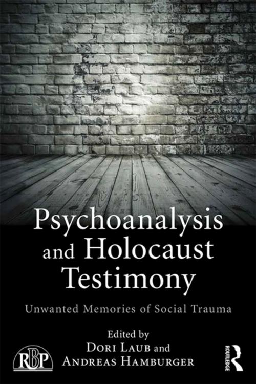 Cover of the book Psychoanalysis and Holocaust Testimony by , Taylor and Francis