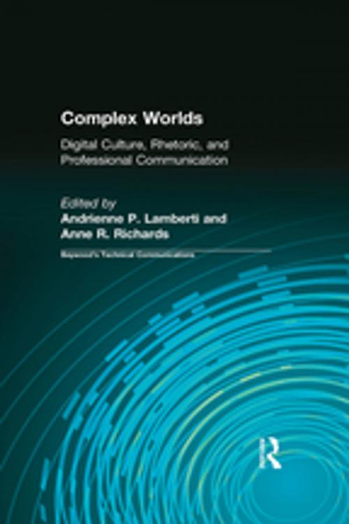 Cover of the book Complex Worlds by , Taylor and Francis