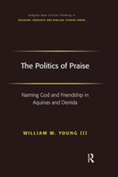 Cover of the book The Politics of Praise by William W. Young Iii, Taylor and Francis