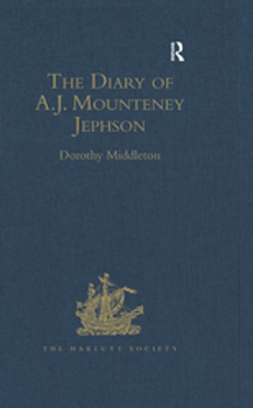 Cover of the book The Diary of A.J. Mounteney Jephson by , Taylor and Francis