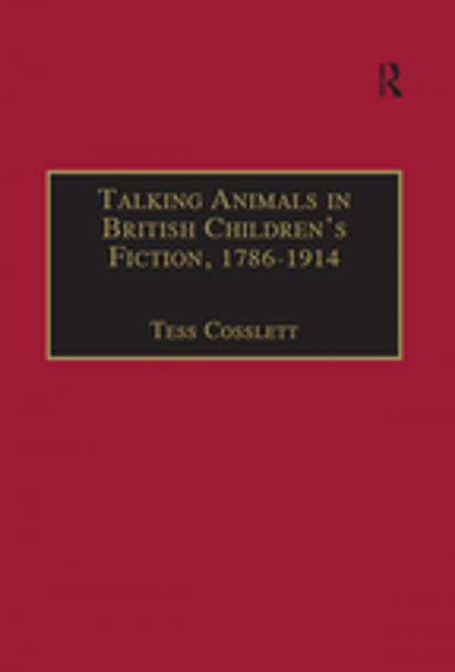 Cover of the book Talking Animals in British Children's Fiction, 1786–1914 by Tess Cosslett, Taylor and Francis