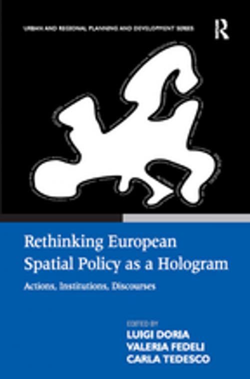 Cover of the book Rethinking European Spatial Policy as a Hologram by Valeria Fedeli, Taylor and Francis