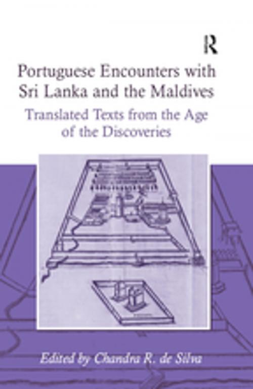 Cover of the book Portuguese Encounters with Sri Lanka and the Maldives by Chandra R. de Silva, Taylor and Francis