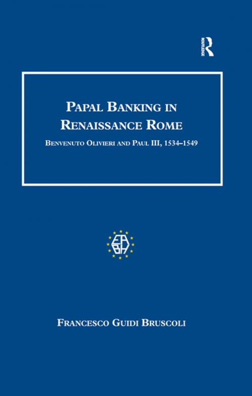 Cover of the book Papal Banking in Renaissance Rome by Francesco Guidi Bruscoli, Taylor and Francis