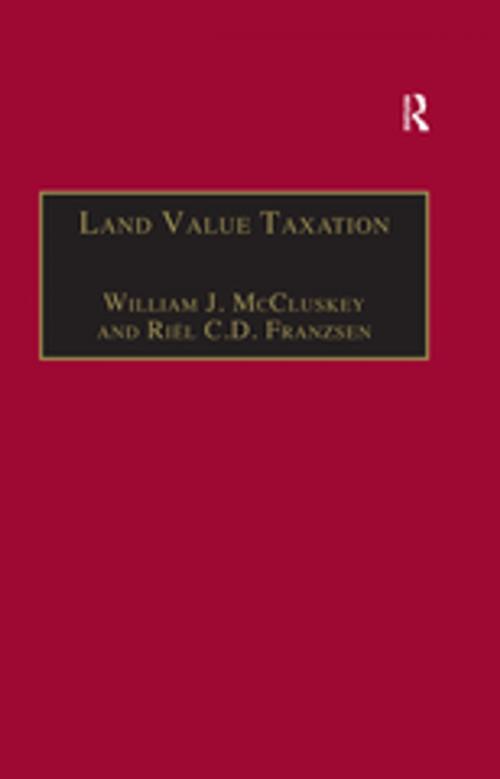 Cover of the book Land Value Taxation by William J. McCluskey, Riël C.D. Franzsen, Taylor and Francis