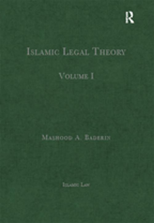 Cover of the book Islamic Legal Theory by , Taylor and Francis