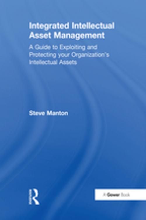 Cover of the book Integrated Intellectual Asset Management by Steve Manton, Taylor and Francis