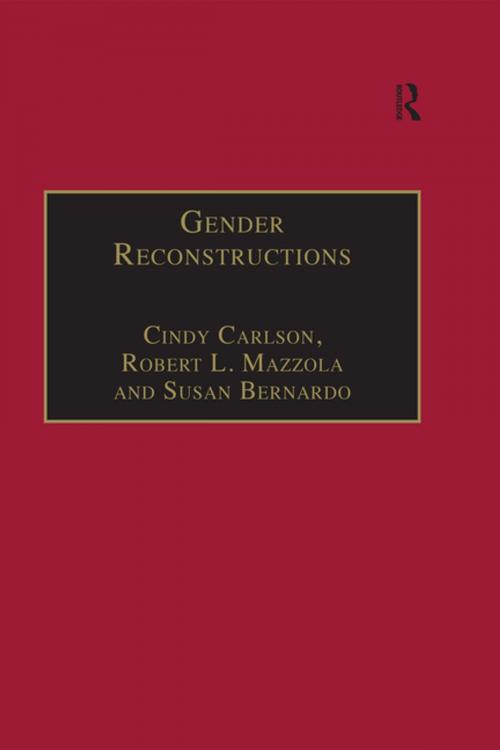 Cover of the book Gender Reconstructions by Cindy Carlson, Robert L. Mazzola, Taylor and Francis