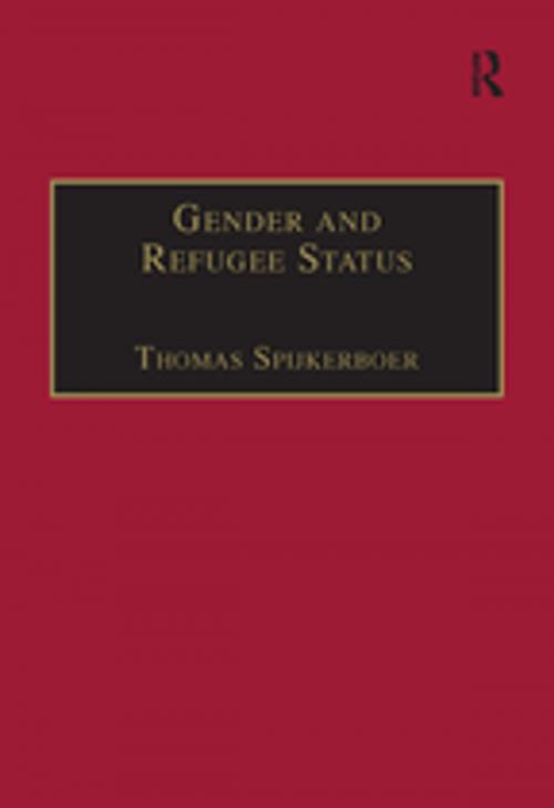 Cover of the book Gender and Refugee Status by Thomas Spijkerboer, Taylor and Francis
