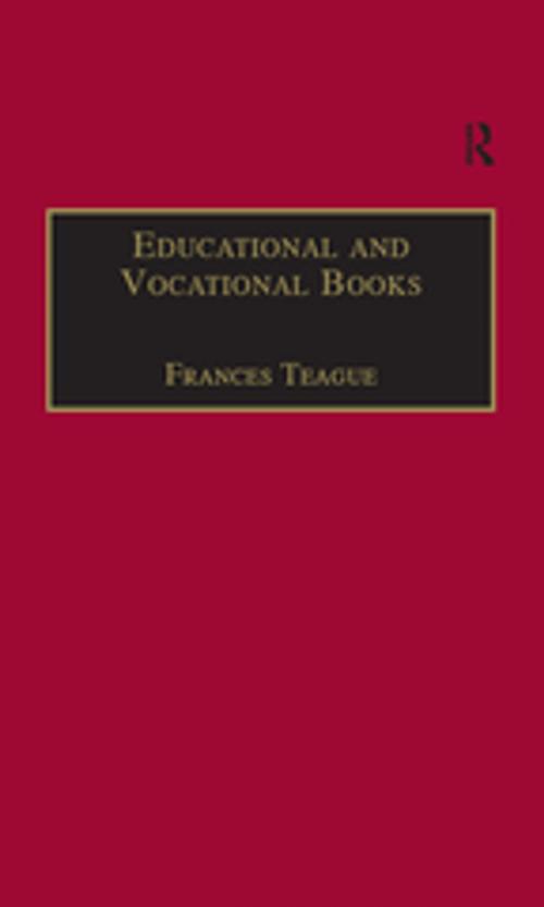 Cover of the book Educational and Vocational Books by Frances Teague, Taylor and Francis