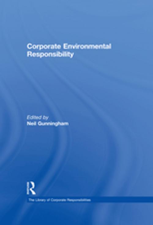 Cover of the book Corporate Environmental Responsibility by , Taylor and Francis
