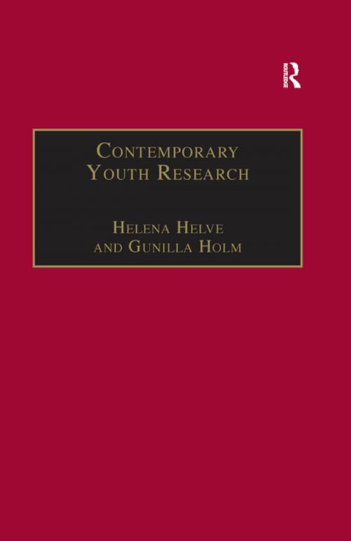Cover of the book Contemporary Youth Research by , Taylor and Francis