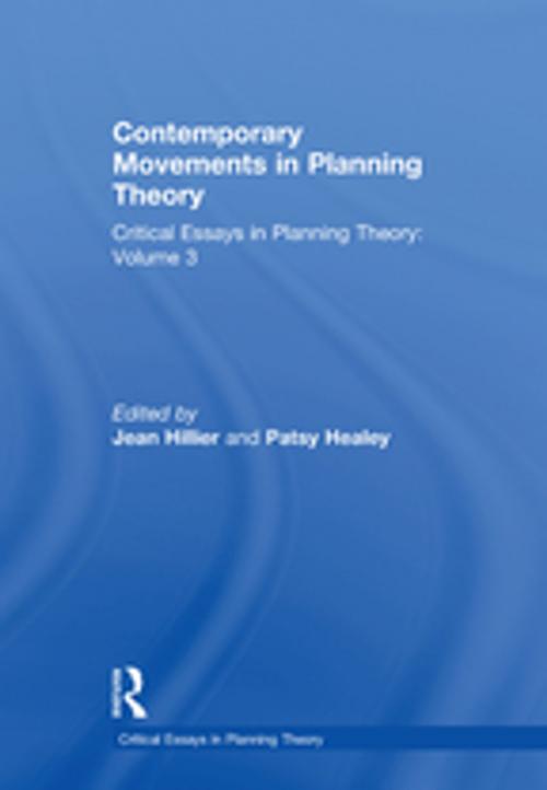 Cover of the book Contemporary Movements in Planning Theory by Patsy Healey, Taylor and Francis