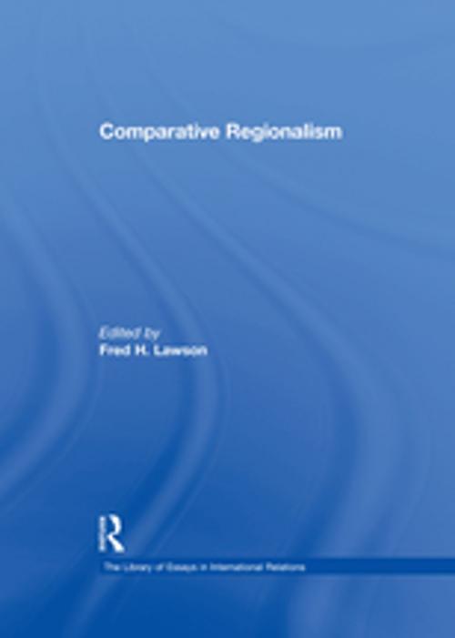 Cover of the book Comparative Regionalism by , Taylor and Francis