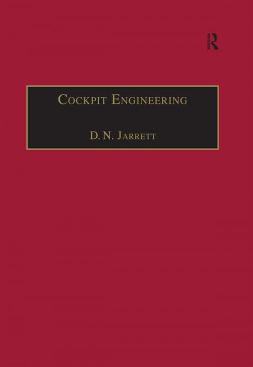 Cover of the book Cockpit Engineering by D.N. Jarrett, CRC Press