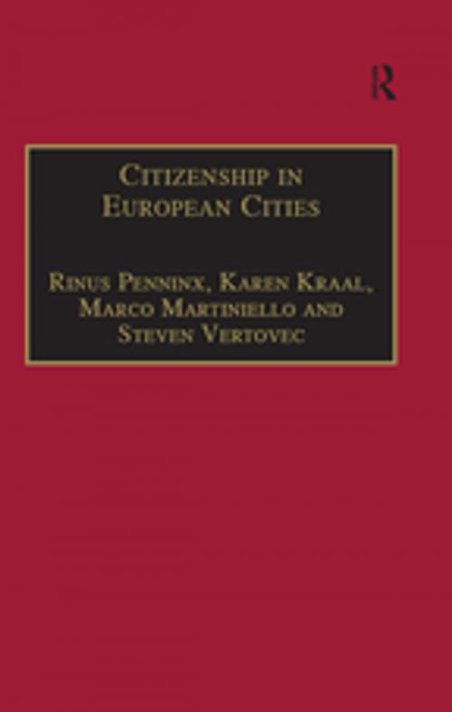 Cover of the book Citizenship in European Cities by Karen Kraal, Steven Vertovec, Taylor and Francis