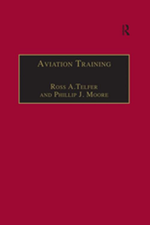 Cover of the book Aviation Training by Ross A.Telfer, Phillip J. Moore, Taylor and Francis
