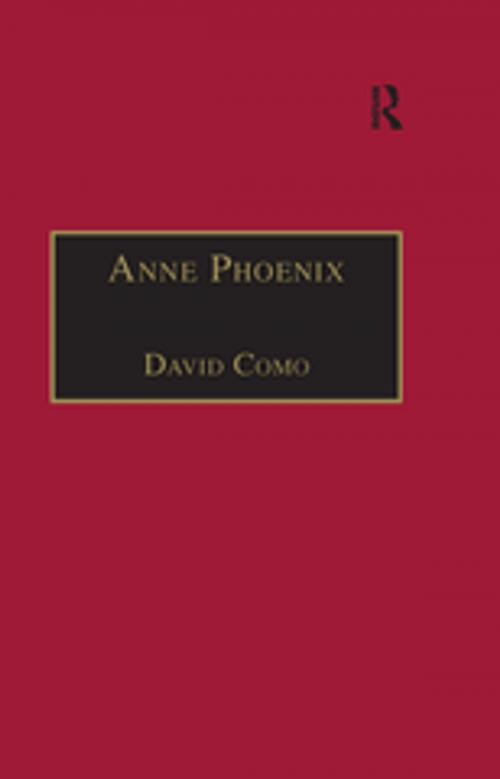 Cover of the book Anne Phoenix by David Como, Taylor and Francis