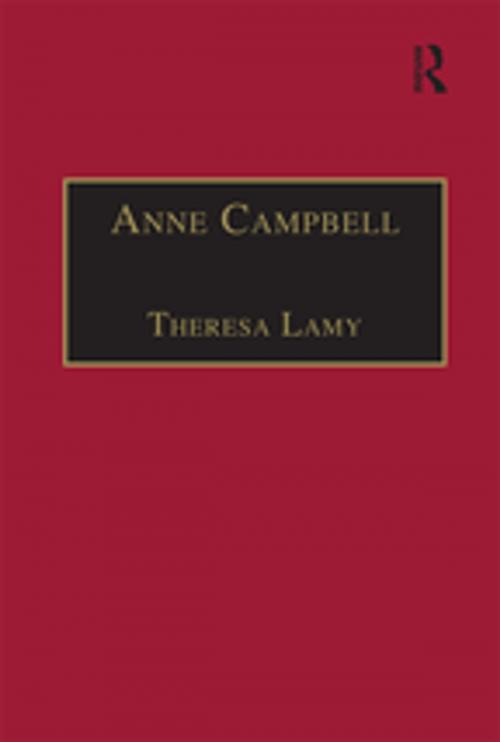 Cover of the book Anne Campbell by Theresa Lamy, Taylor and Francis