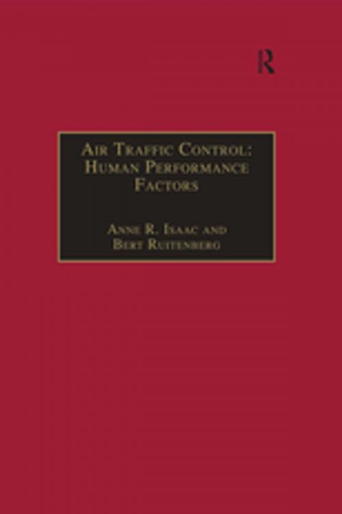 Cover of the book Air Traffic Control: Human Performance Factors by Anne R. Isaac, Bert Ruitenberg, CRC Press