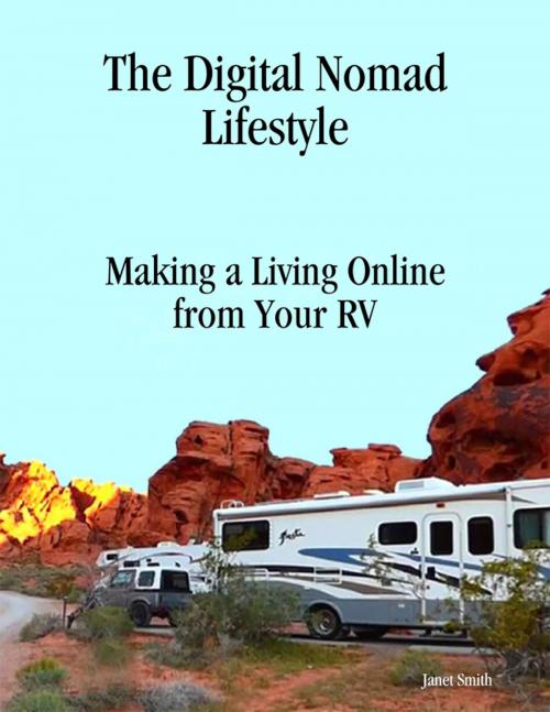 Cover of the book The Digital Nomad Lifestyle Making a Living Online from Your Rv by Janet Smith, Lulu.com