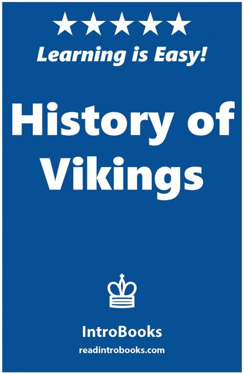 Cover of the book History of Vikings by IntroBooks, IntroBooks