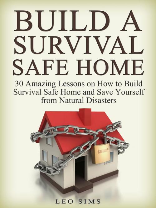Cover of the book Build a Survival Safe Home: 30 Amazing Lessons on How to Build Survival Safe Home and Save Yourself from Natural Disasters by Leo Sims, JVzon Studio