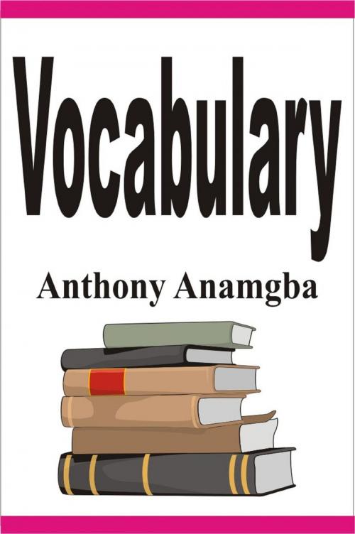 Cover of the book Vocabulary by Anthony Anamgba, Anthony Anamgba