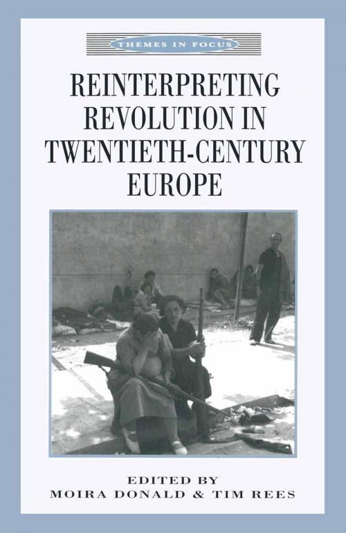 Cover of the book Reinterpreting Revolution in Twentieth-Century Europe by , Macmillan Education UK