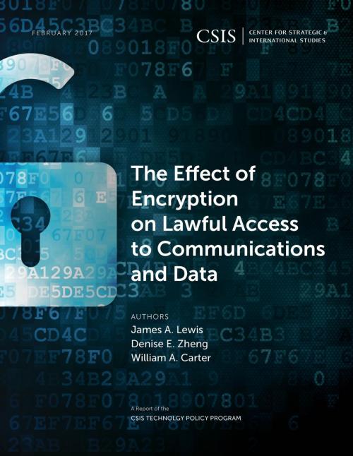 Cover of the book The Effect of Encryption on Lawful Access to Communications and Data by James A. Lewis, Denise E. Zheng, William A. Carter, Center for Strategic & International Studies