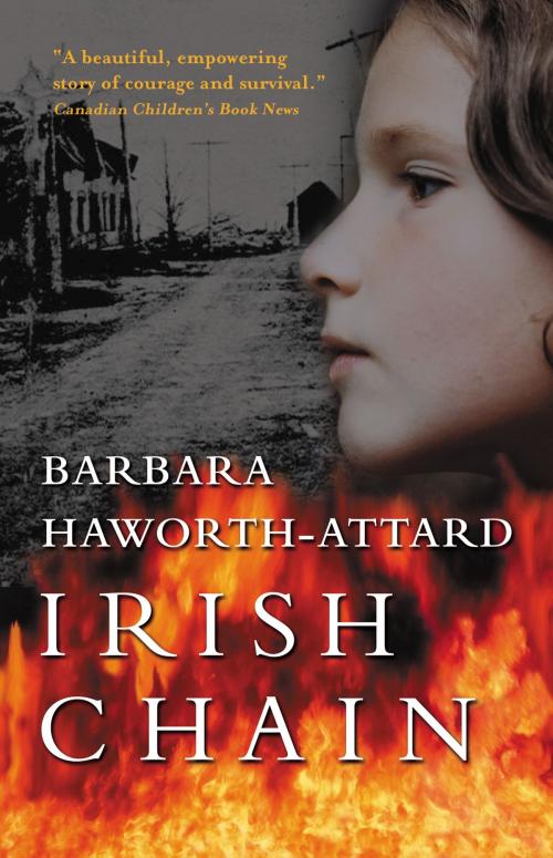 Cover of the book Irish Chain by Barbara Haworth-Attard, HarperTrophy