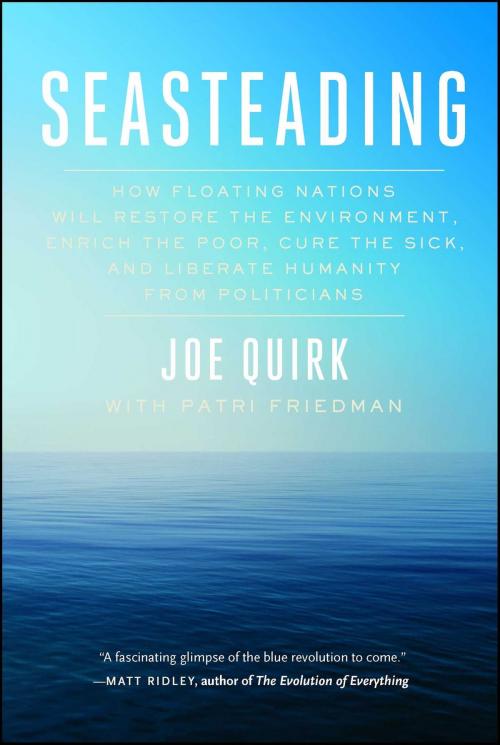 Cover of the book Seasteading by Joe Quirk, Free Press