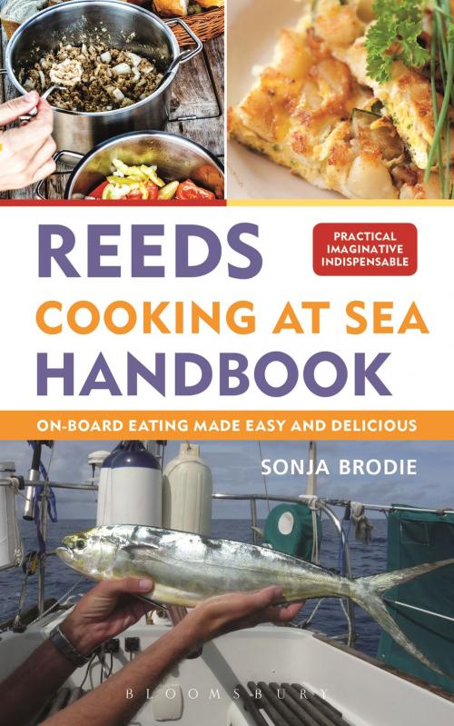 Cover of the book Reeds Cooking at Sea Handbook by Sonja Brodie, Bloomsbury Publishing