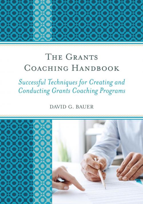 Cover of the book The Grants Coaching Handbook by David G. Bauer, Rowman & Littlefield Publishers