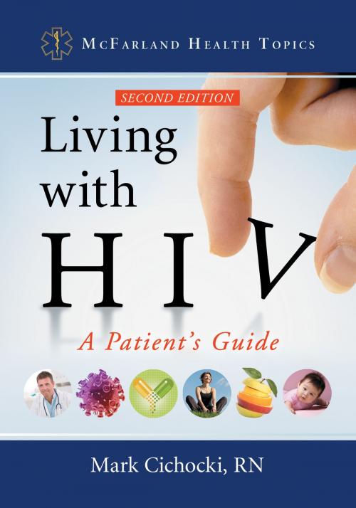 Cover of the book Living with HIV by Mark Cichocki, McFarland & Company, Inc., Publishers