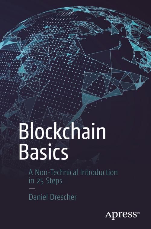 Cover of the book Blockchain Basics by Daniel Drescher, Apress