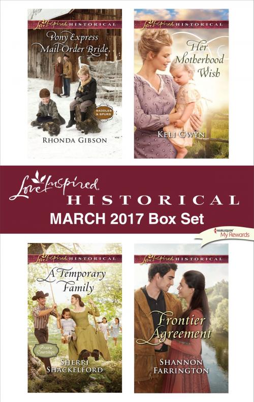 Cover of the book Love Inspired Historical March 2017 Box Set by Rhonda Gibson, Sherri Shackelford, Keli Gwyn, Shannon Farrington, Harlequin