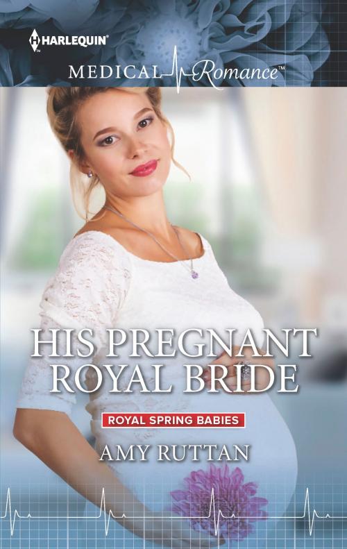 Cover of the book His Pregnant Royal Bride by Amy Ruttan, Harlequin