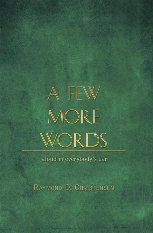 Cover of the book A Few More Words by Raymond D. Christensen, LifeRich Publishing
