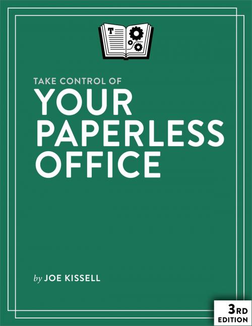 Cover of the book Take Control of Your Paperless Office by Joe Kissell, TidBITS