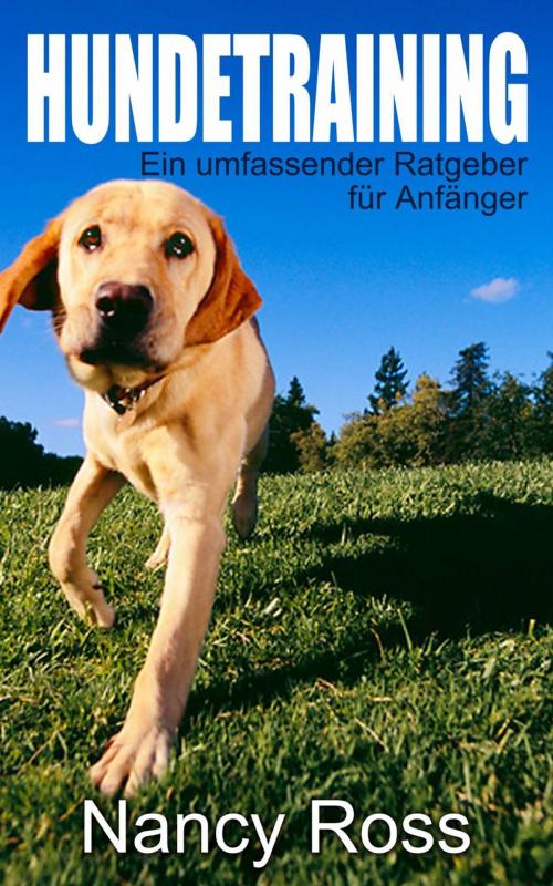 Cover of the book Hundetraining - Ein umfassender Ratgeber für Anfänger by Nancy Ross, Michael van der Voort