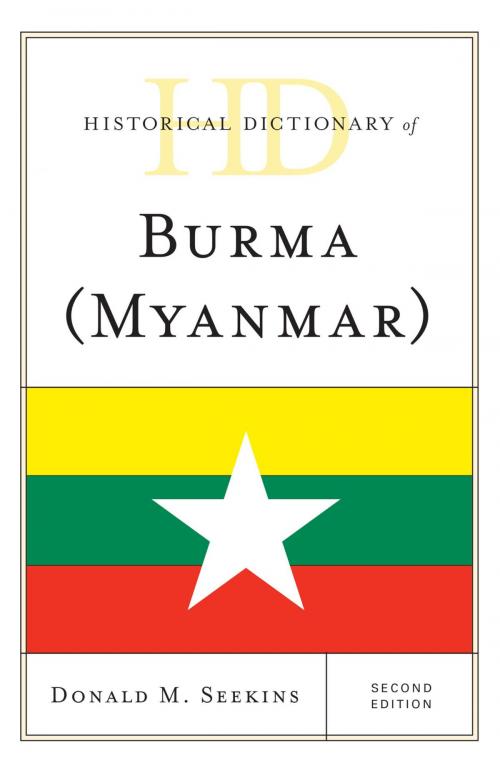 Cover of the book Historical Dictionary of Burma (Myanmar) by Donald M. Seekins, Rowman & Littlefield Publishers