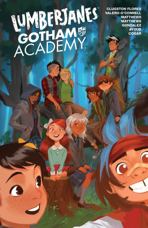 Cover of the book Lumberjanes/Gotham Academy by Chynna Clugston-Flores, Maddi Gonzalez, Whitney Cogar, BOOM! Box