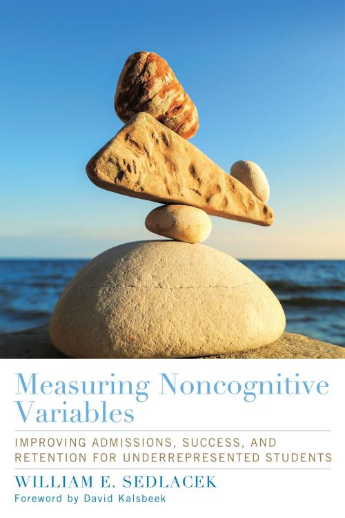 Cover of the book Measuring Noncognitive Variables by William Sedlacek, Stylus Publishing