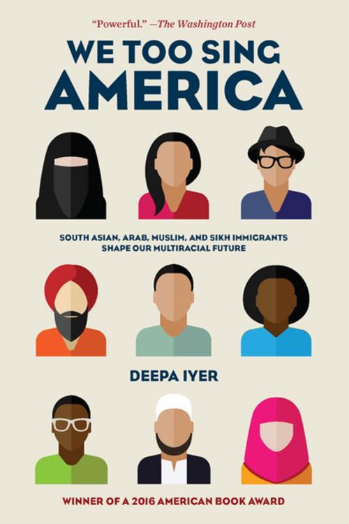 Cover of the book We Too Sing America by Deepa Iyer, The New Press