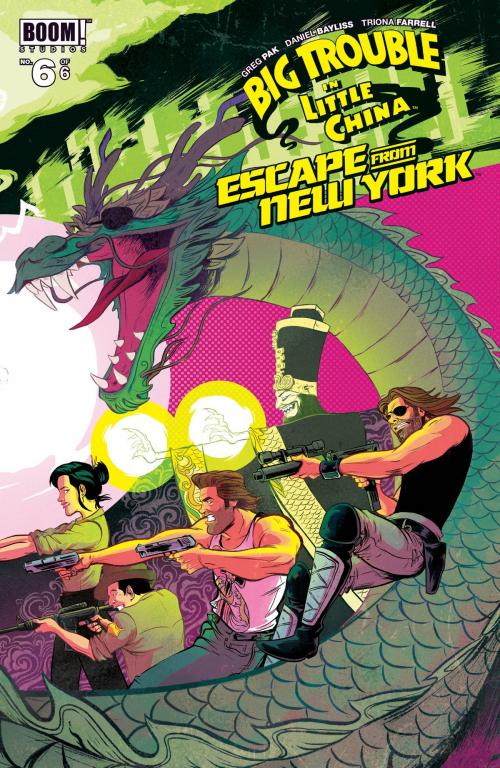 Cover of the book Big Trouble in Little China/Escape from New York #6 by John Carpenter, Greg Pak, BOOM! Studios