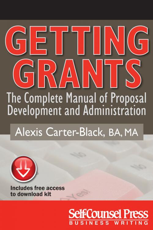 Cover of the book Getting Grants by Alexis Carter-Black, Self-Counsel Press